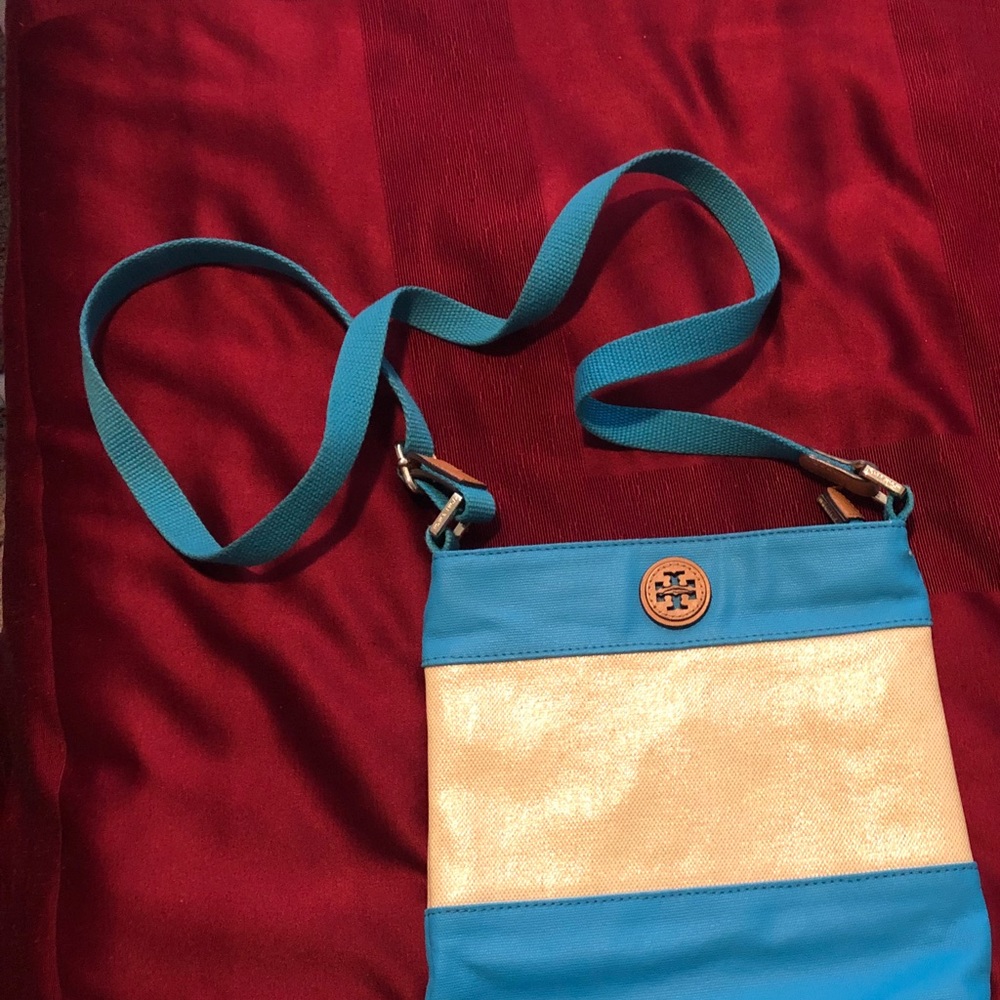 Tory Burch Light Blue Crossbody